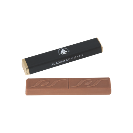 Schokoladenriegel mit Karamell-Füllung ca. 18 gr. bis 4-c-Druck