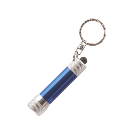 LED-Taschenlampe/Schlüsselanhänger mit Batterien inkl. Lasergravur